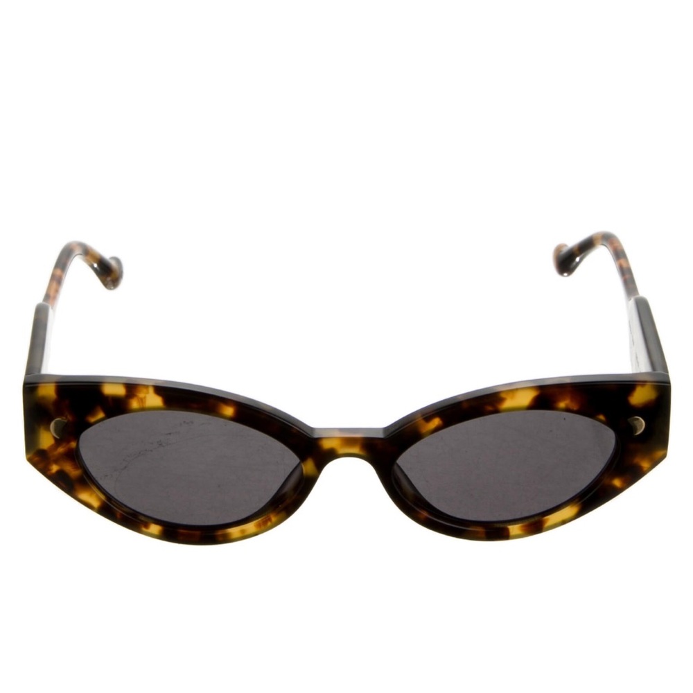 Nanushka Azalea Tortoiseshell Cat Eye Sunglasses with Soft Case